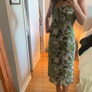 Floral reformation dress